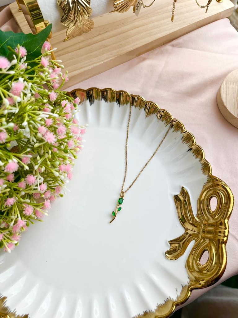 Emerald necklace