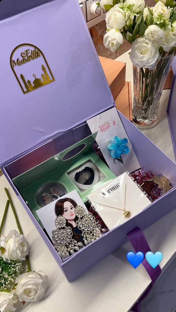purple hamper BOX