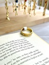 clover stone ring