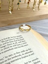 minimal daisy ring