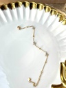 white tulip bracelet
