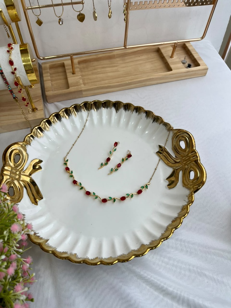 ruby tulip set