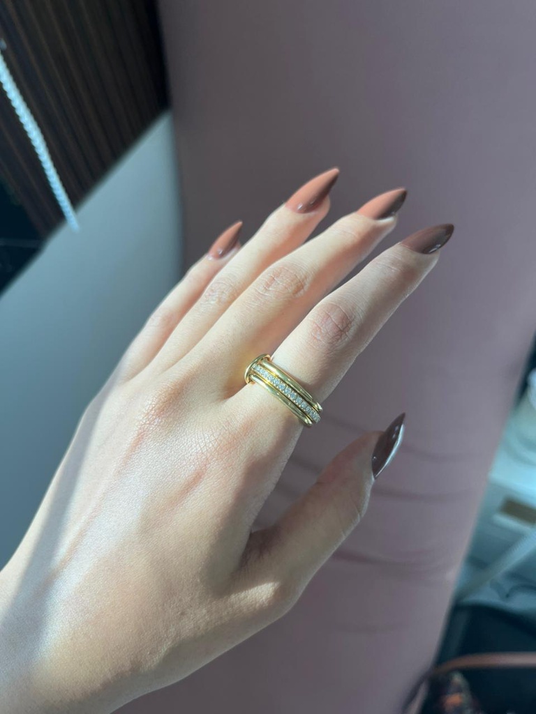 Martini trio ring