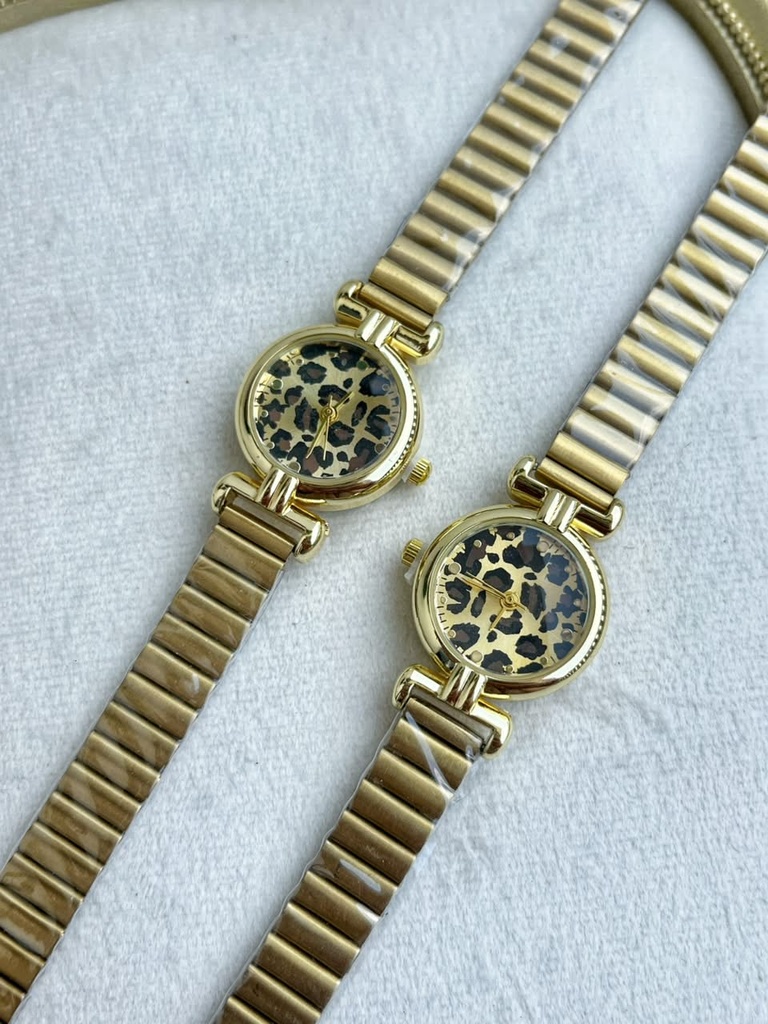 cheetah print watch